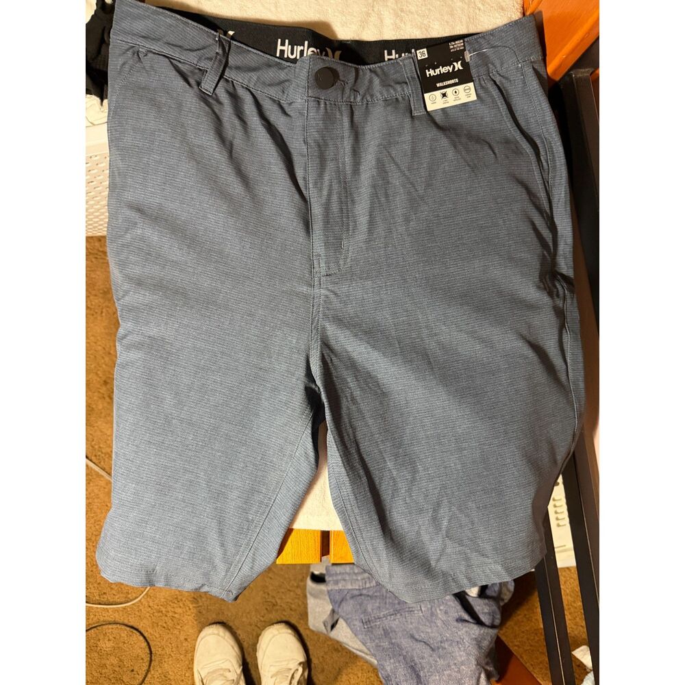 Men's Hurley Blue Walking Shorts